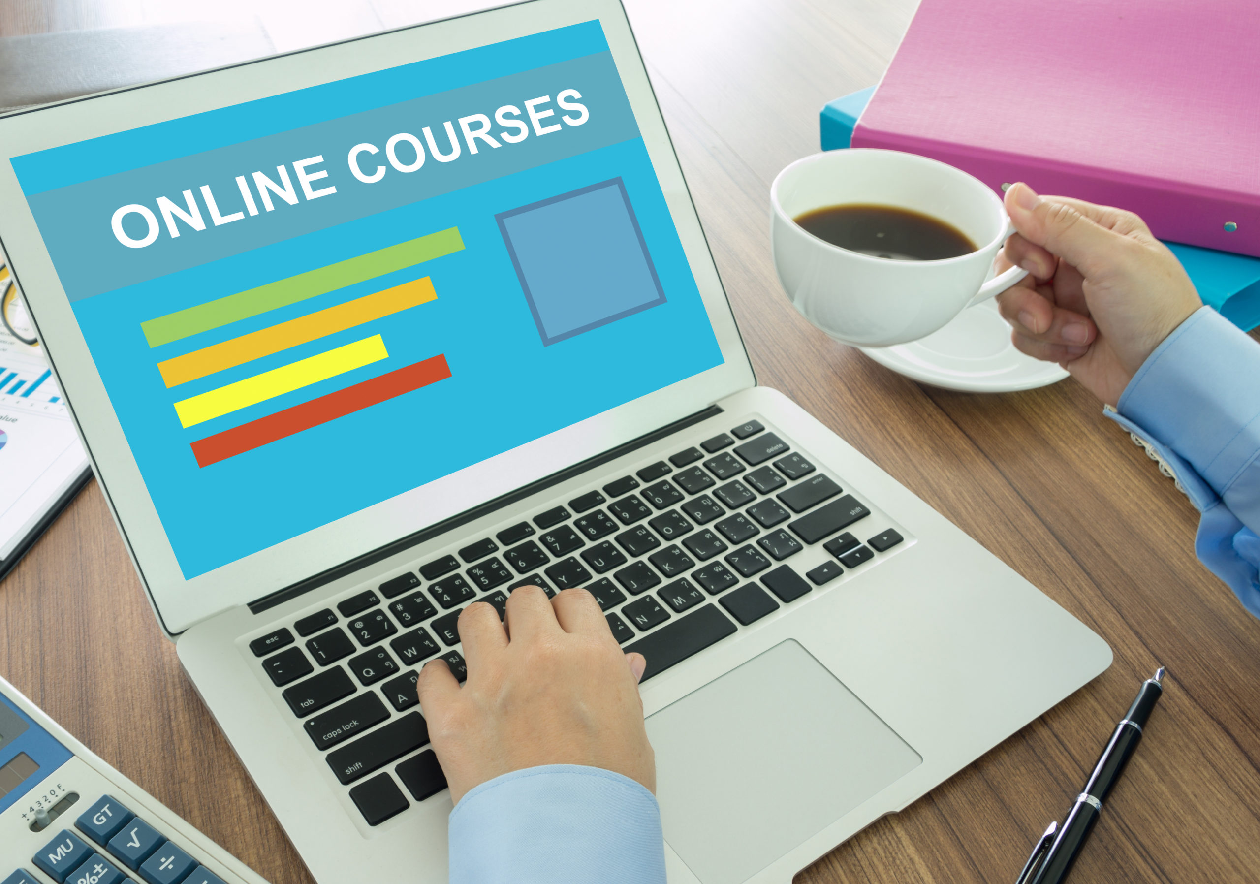 how online course works